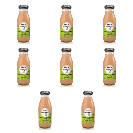 Bracia Sadownicy sok tłoczony 250 ml jabłko-agrest X8